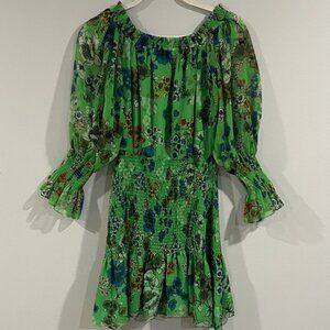 Alexis Floral print Mini Dress Size M